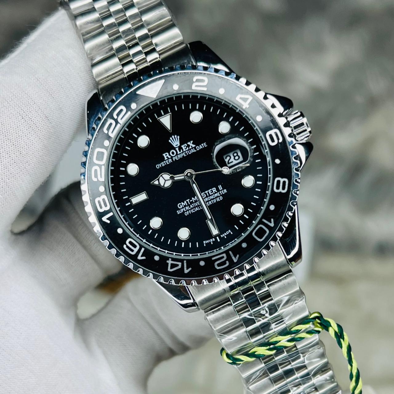 Premium Quality Party RLX Submariner Watches Silver Black